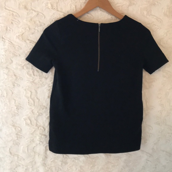 MADEWELL simple black blouse XS EUC - Picture 3 of 3